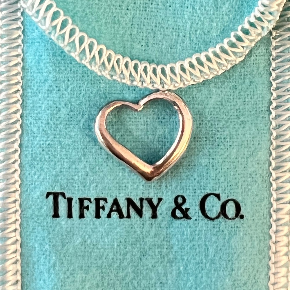 Tiffany & Co Open Heart Pendant